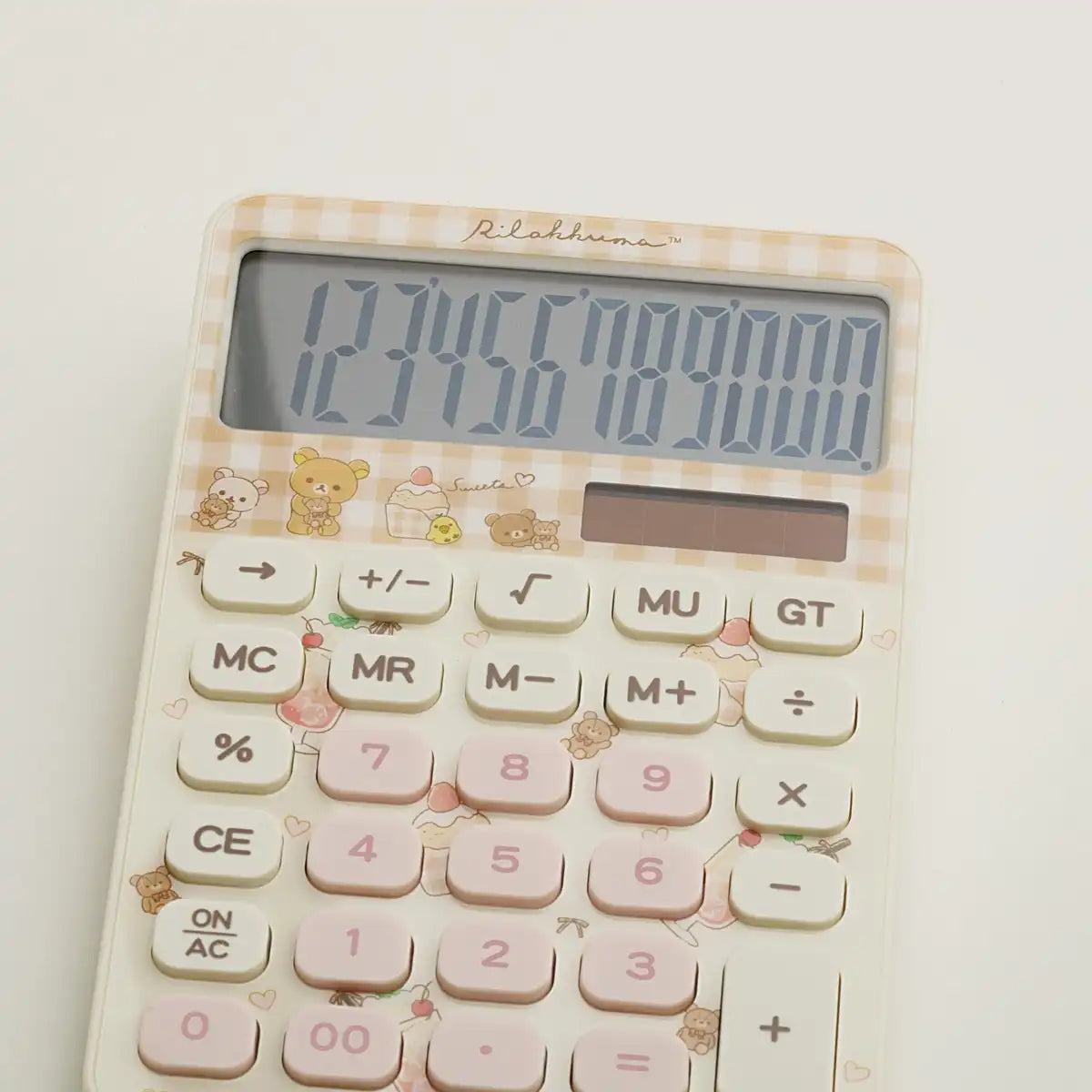 San-X Rilakkuma Calculator EM32602 - Cute and Functional Desk Tool- Japan Figure Store - #1 Bring To You The Best Japanese Goods