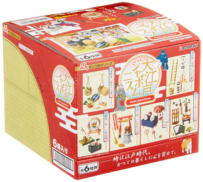 RE-MENT 505954 Oedo Japonisme 1 Box 6 Pcs. Set- Japan Figure Store - #1 Bring To You The Best Japanese Goods