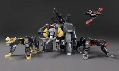 The Combined Hagane Works Super Beast Machine God Dancouga Dancouga Non-Scale Zinc Alloy Plastic Pre-Painted Combined Movable Figure- Japan Figure Store - #1 Bring To You The Best Japanese Goods