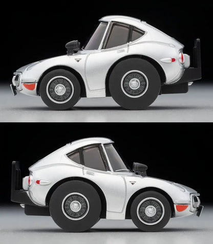 Tomytec Silver Toyota 2000Gt Finished Model - Choroq Zero Z-76F Collection- Japan Figure Store - #1 Bring To You The Best Japanese Goods