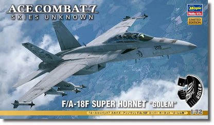 Hasegawa 1/72 Ace Combat 7 F/A-18F Super Hornet Model - Golem Squadron- Japan Figure Store - #1 Bring To You The Best Japanese Goods