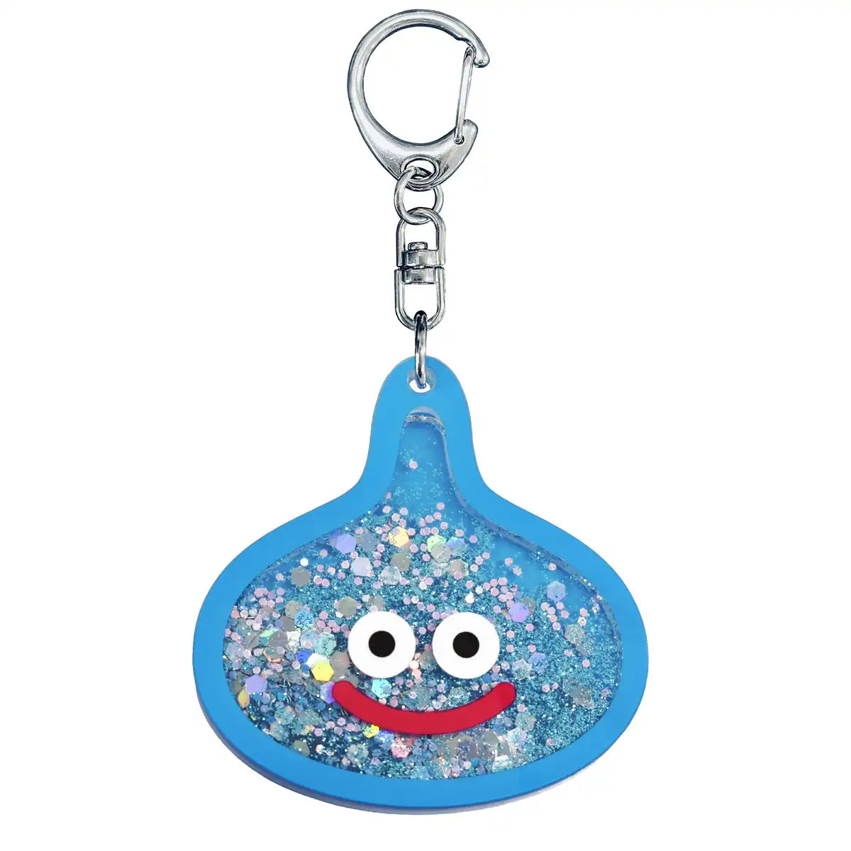 Square Enix Smile Slime Glitter Keychain - Sparkling Fun Accessory
