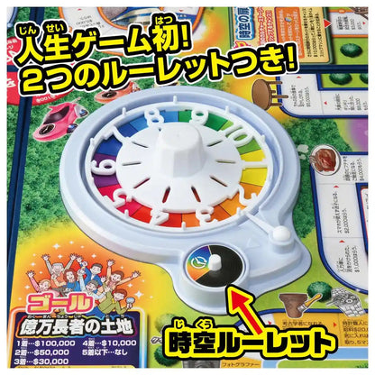 Takara Tomy Game Of Life Time Slip 100 Board Game - Family Fun Edition- Japan Figure Store - #1 Bring To You The Best Japanese Goods