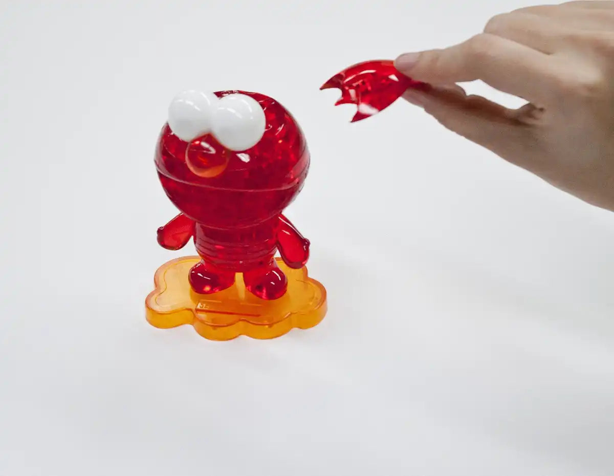 Beverly Crystal 3D Puzzle 50129 Sesame Street Elmo Red 3D Plastic Puzzle Block Toys- Japan Figure Store - #1 Bring To You The Best Japanese Goods