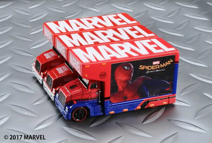 TAKARA TOMY Marvel Tune Tomica Mov.1.0 Ad Truck Spider-Man Homecoming 897040- Japan Figure Store - #1 Bring To You The Best Japanese Goods
