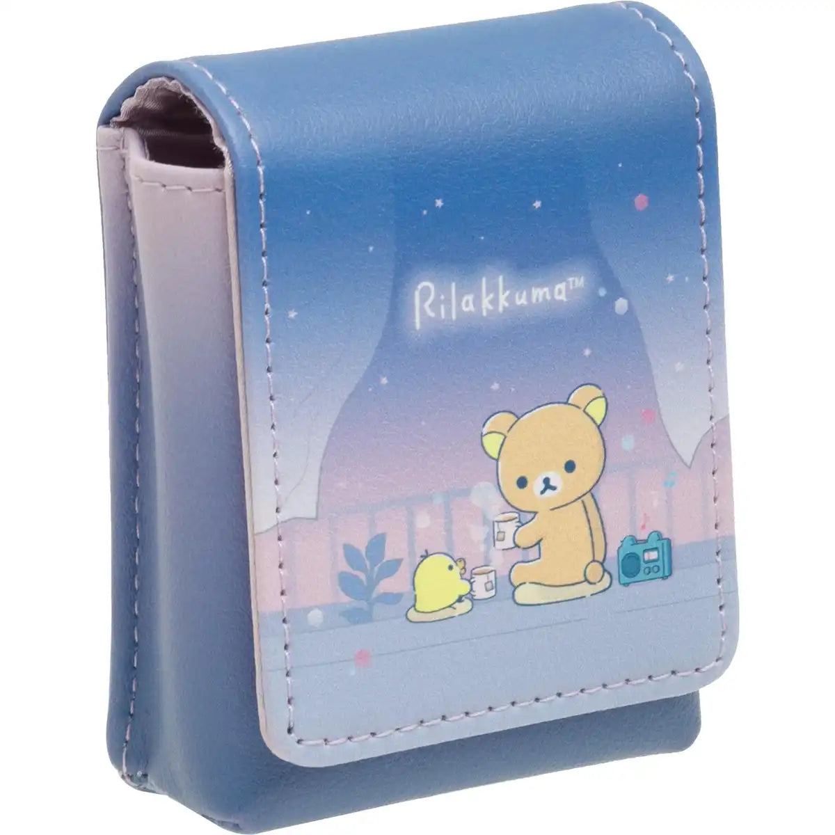 San-X Rilakkuma Sleeping With You Mini Pouch Compact and Cute- Japan Figure Store - #1 Bring To You The Best Japanese Goods