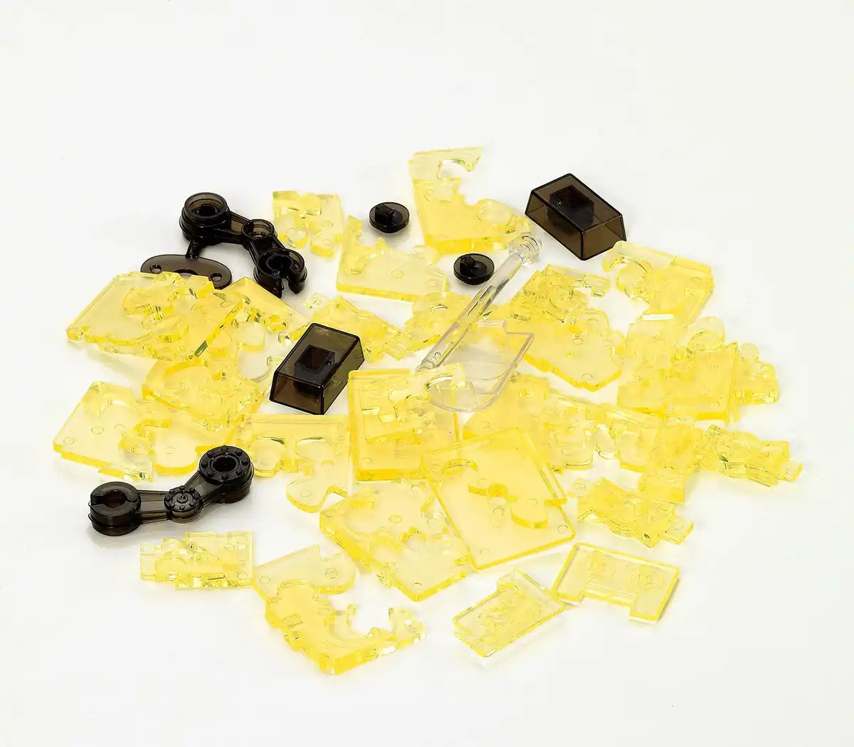 BEVERLY Crystal 3D Puzzle 50201 Robot Yellow- Japan Figure Store - #1 Bring To You The Best Japanese Goods