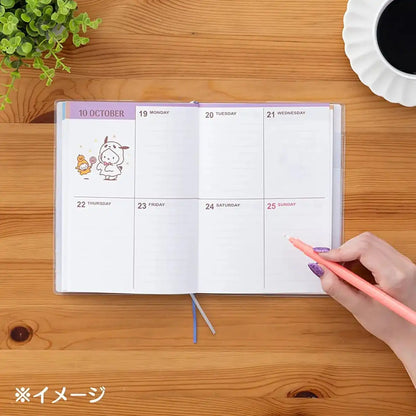 Sanrio B6 Diary Block Type 2026 My Melody Planner Notebook