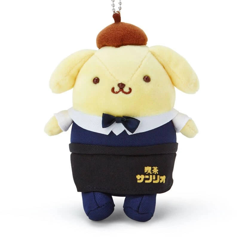 Pompom Purin Mascot Holder (Cafe Sanrio) Japan Figure 4550337755297 1