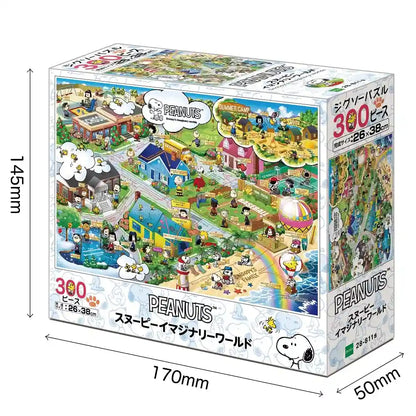 300 Piece Jigsaw Puzzle Snoopy Imaginary World (26 X 38 Cm)- Japan Figure Store - #1 Bring To You The Best Japanese Goods