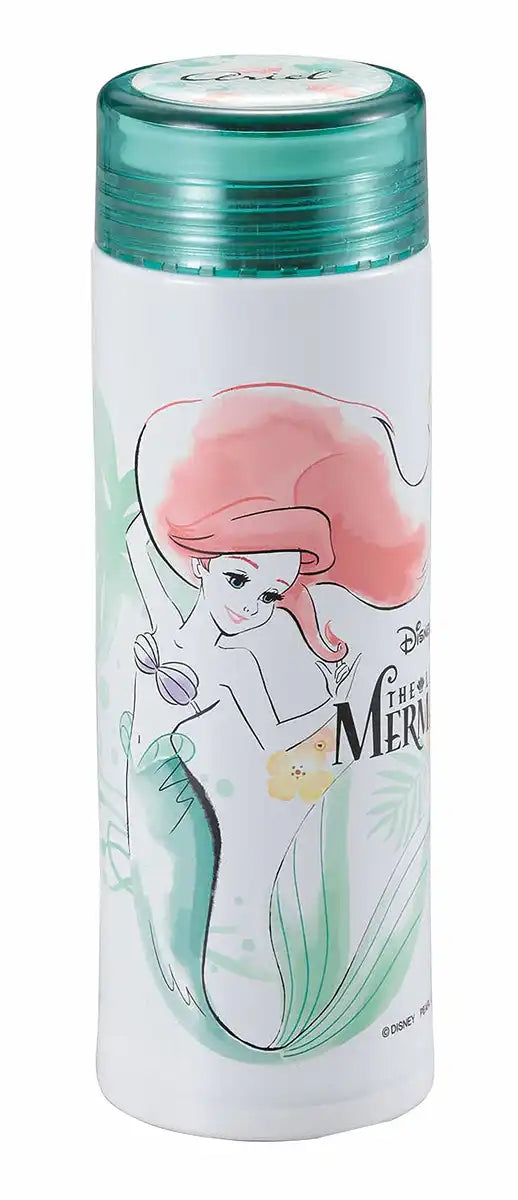 PEARL METAL Disney Lightweight Slim Personal Bottle 300Ml The Little Mermaid- Japan Figure Store - #1 Bring To You The Best Japanese Goods