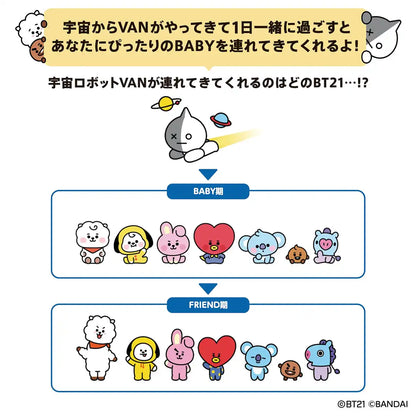 Bandai BT21 Tamagotchi Space Color Ver. Blue BT21 Accessories Japanese Toys- Japan Figure Store - #1 Bring To You The Best Japanese Goods