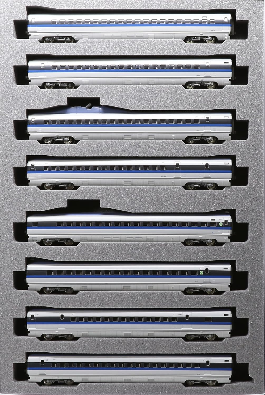 KATO 10-1795 Series 500 Shinkansen 'Nozomi' 8 Cars Add-On Set N Scale- Japan Figure Store - #1 Bring To You The Best Japanese Goods