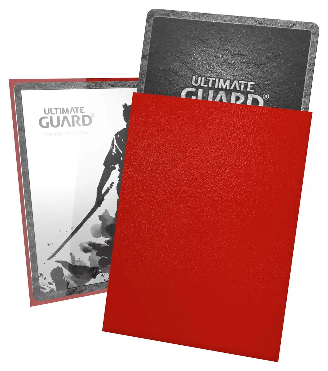 Ultimate Guard Katana Sleeves Standard Size Red X 100 Set- Japan Figure Store - #1 Bring To You The Best Japanese Goods
