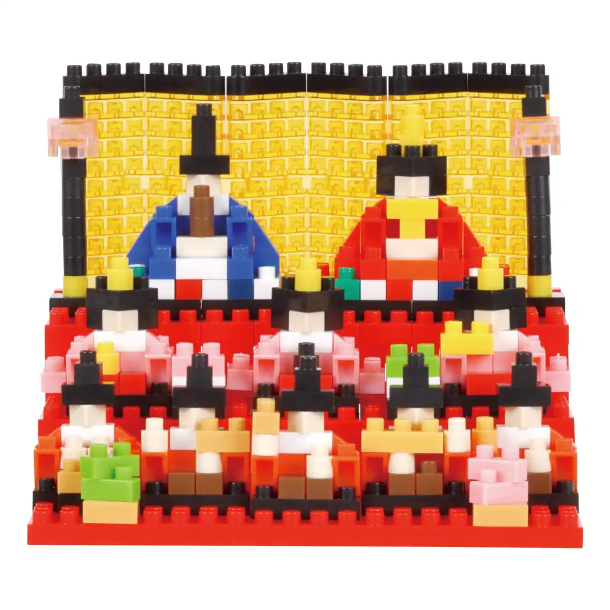 KAWADA Nbh-208 Nanoblock Hina-Dolls- Japan Figure Store - #1 Bring To You The Best Japanese Goods