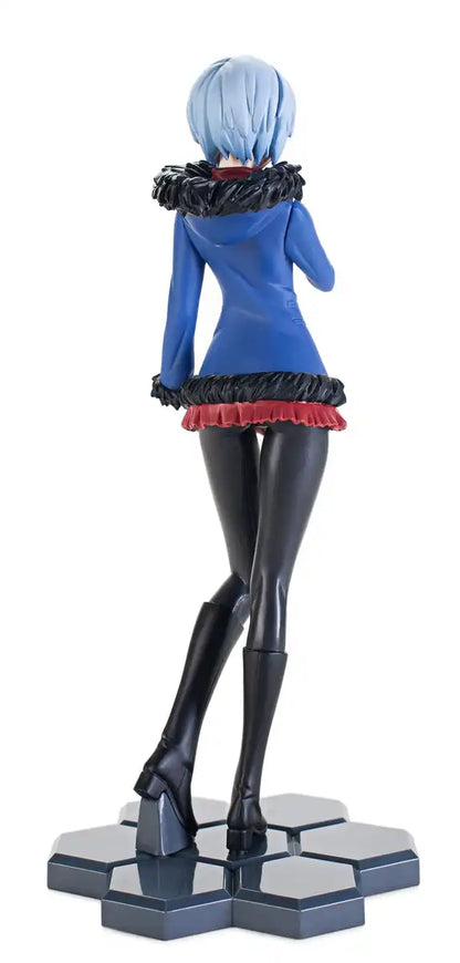 Sega Matching World Evangelion Rei Ayanami Coat Ver PVC PM Figure- Japan Figure Store - #1 Bring To You The Best Japanese Goods