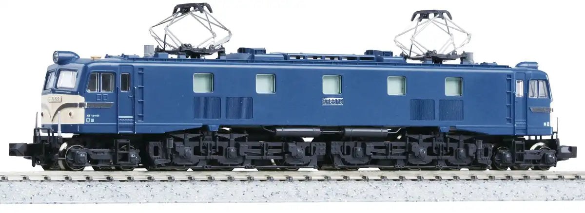 Kato N Gauge 3020-1 Blue Electric Locomotive Late Type Large Window Model- Japan Figure Store - #1 Bring To You The Best Japanese Goods