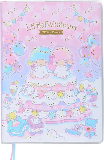 Sanrio B6 Diary Block Type 2026 My Melody Planner Notebook - Pink
 - 4550624623605