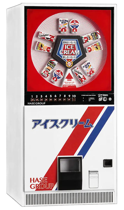 Hasegawa 1/12 Scale Retro Vending Machine Ice Model - Figure Accessory Series 62203- Japan Figure Store - #1 Bring To You The Best Japanese Goods
