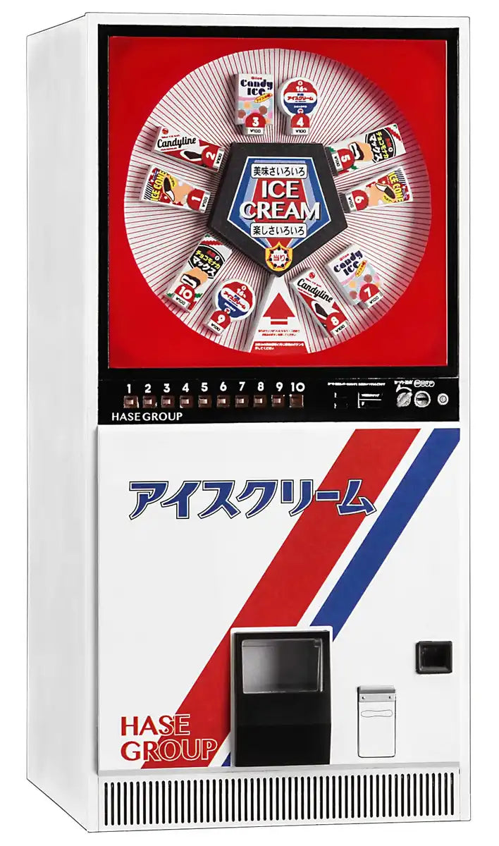 Hasegawa 1/12 Scale Retro Vending Machine Ice Model - Figure Accessory Series 62203- Japan Figure Store - #1 Bring To You The Best Japanese Goods