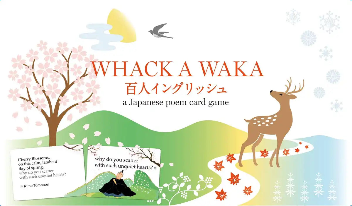 KAWADA Whack A Waka A Japanese Poem Card Game- Japan Figure Store - #1 Bring To You The Best Japanese Goods