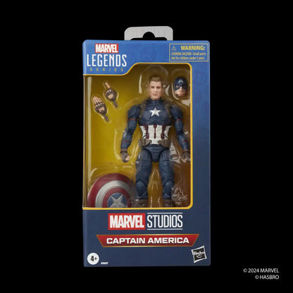 Marvel Legends Series Captain America Action Figure 15cm by Hasbro- Japan Figure Store - #1 Bring To You The Best Japanese Goods