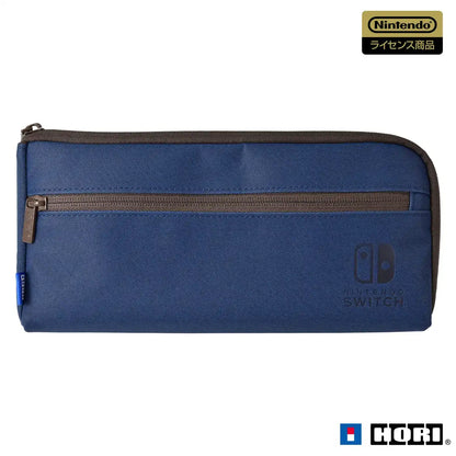 HORI Hand Pouch For Nintendo Switch / Nintendo Lite / Nintendo Oled Model Navy- Japan Figure Store - #1 Bring To You The Best Japanese Goods