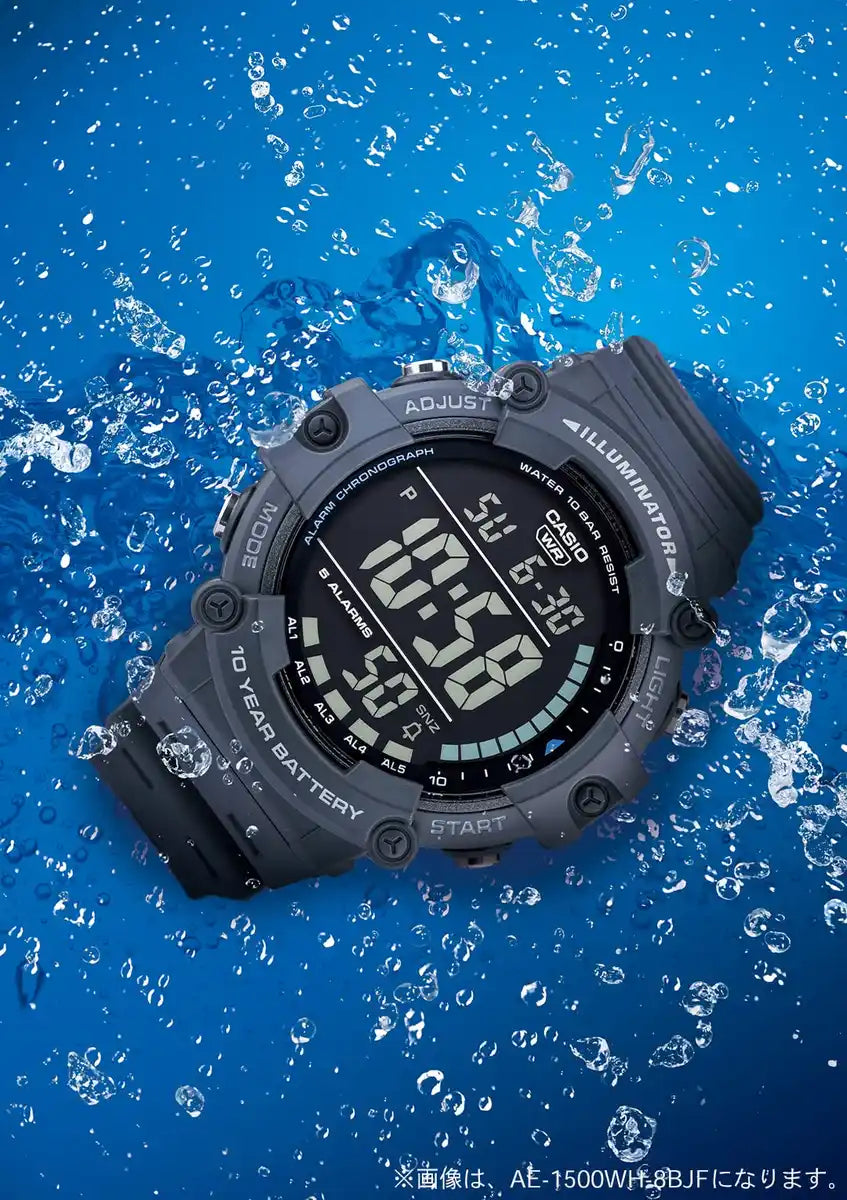 Ae-1500Wh-8Bjf Casio Watch Men's Gray Collection- Japan Figure Store - #1 Bring To You The Best Japanese Goods