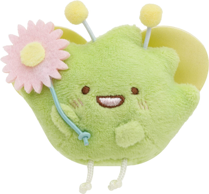 San-X Sumikko Gurashi Zassou Plush Badge - Fairy Flower Garden Edition- Japan Figure Store - #1 Bring To You The Best Japanese Goods