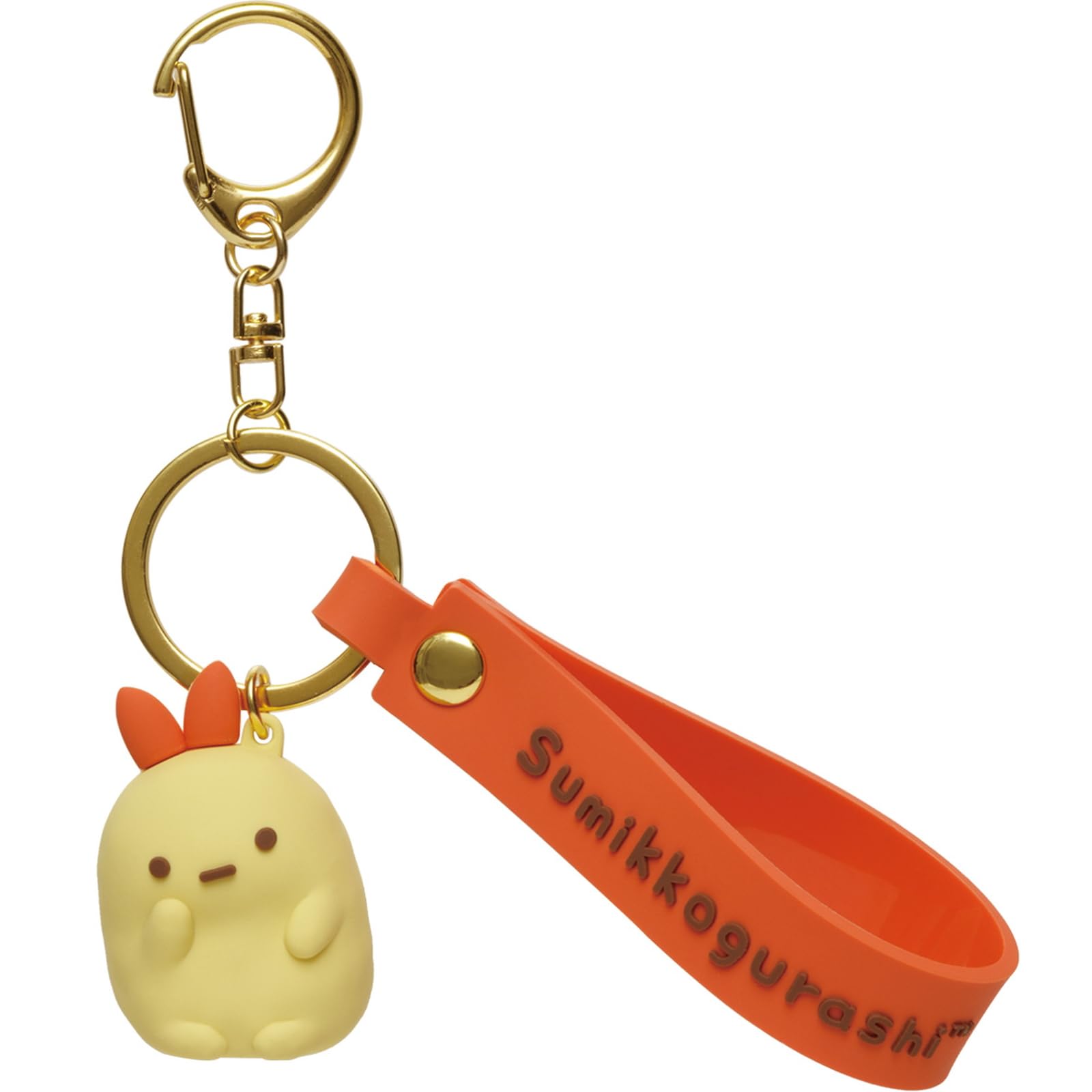 San-X Sumikko Gurashi Fried Shrimp Tail Mascot Keychain Ab14910- Japan Figure Store - #1 Bring To You The Best Japanese Goods