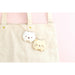 San-X Sumikko Gurashi Polar Bear Plush Badge - Cute Collectible Ab17301- Japan Figure Store - #1 Bring To You The Best Japanese Goods