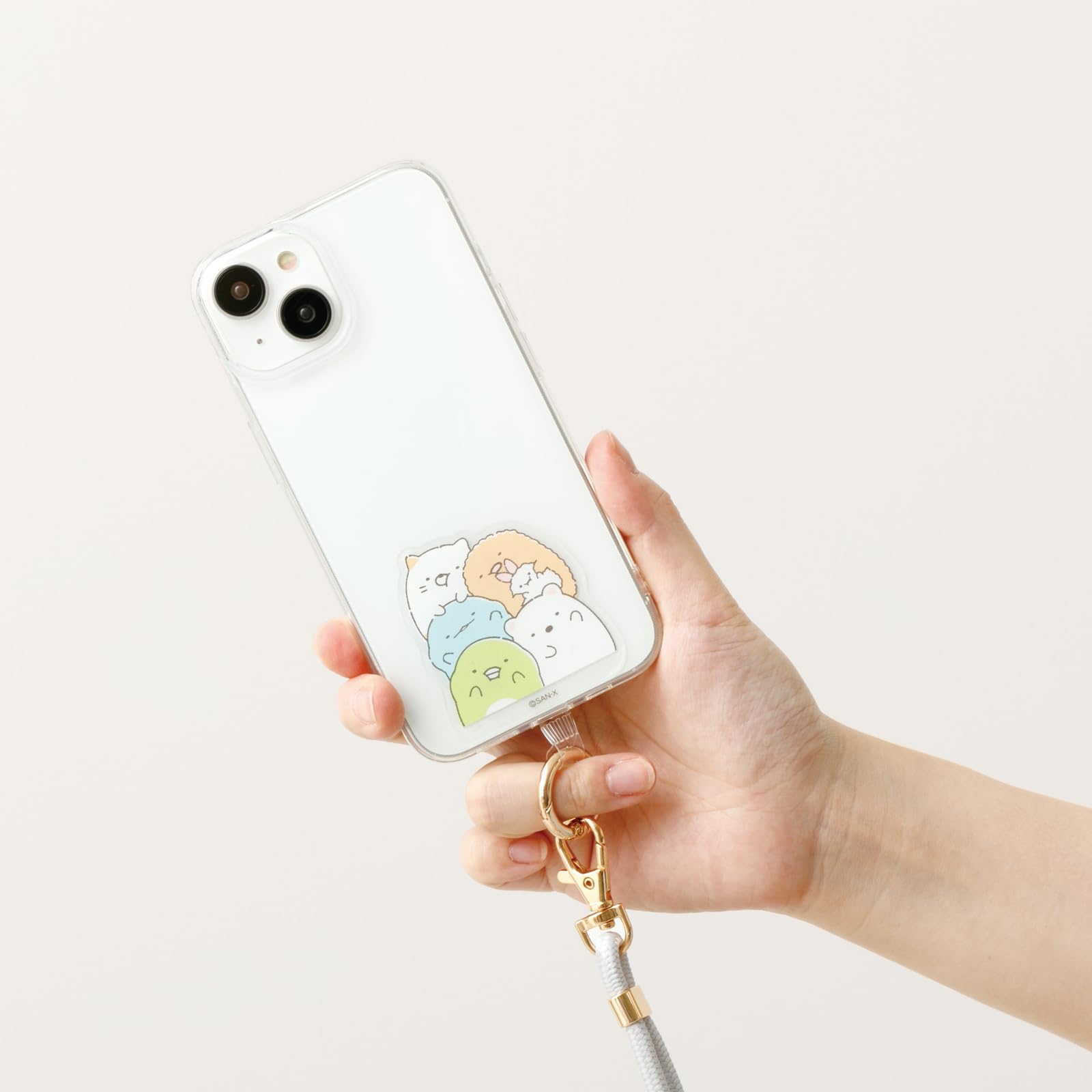 San-X Sumikko Gurashi Smartphone Strap Ab24803 Cute Phone Accessory- Japan Figure Store - #1 Bring To You The Best Japanese Goods