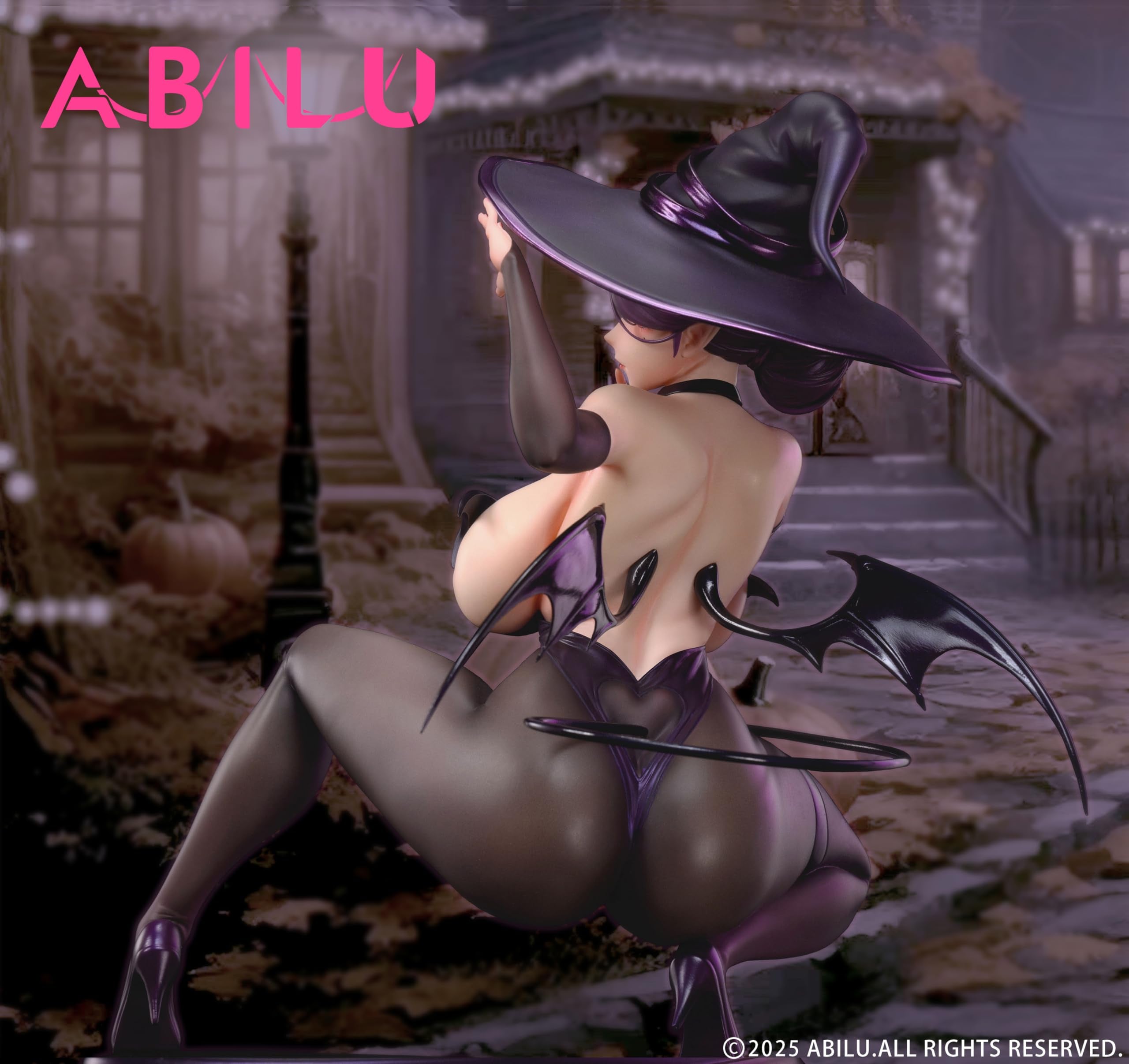 Abilu Design Molly Dressing Time Witch 1/4 Scale Painted Figure PVC ABS