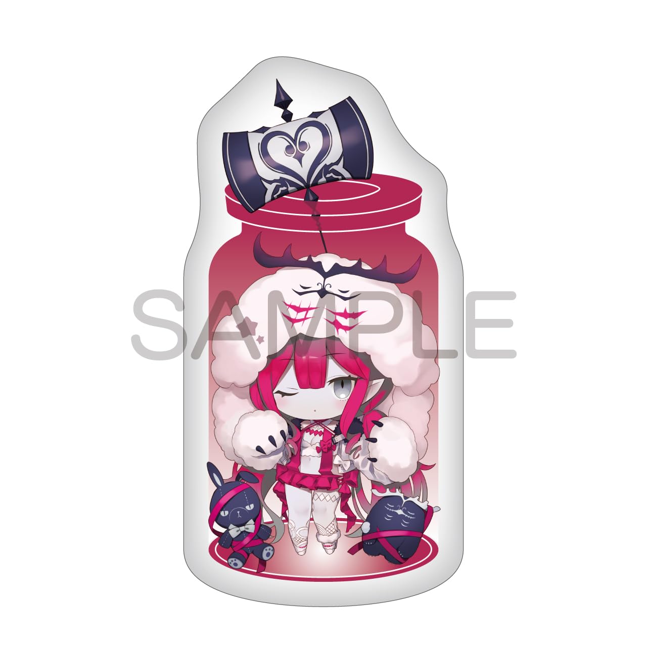 Algernon Product Fate Order Fluffy Cushion 95% Polyester H500xW300mm