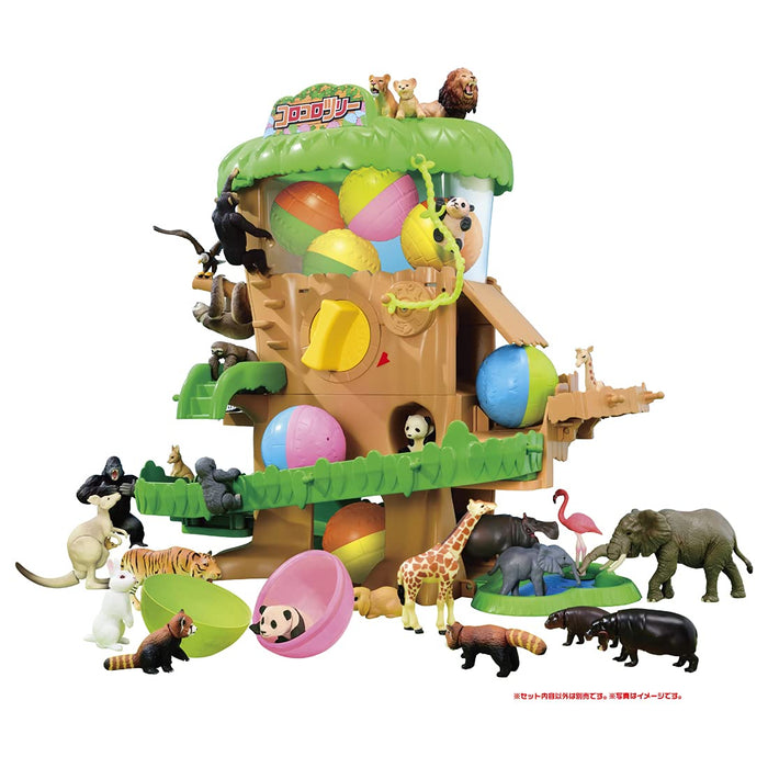 Takara Tomy Ania Gather Animals Gacha Korokoro Tree First Press Limited Edition- Japan Figure Store - #1 Bring To You The Best Japanese Goods