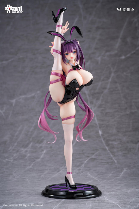 Figurine en PVC et ABS à l'échelle 1/4 de Yuna-Chan, la Bunny Girl d'Animester, tirée de l'anime Star Animester.