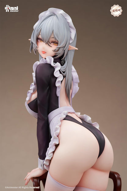Figurine Animester Nozomi Playful Maid 1/6e échelle en PVC et ABS, figurine terminée.