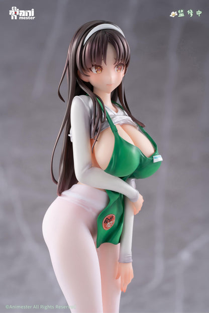 Figurine en PVC à l'échelle 1/6 de Hanamiya Mari de l'anime Animester, série Kind Clerk.