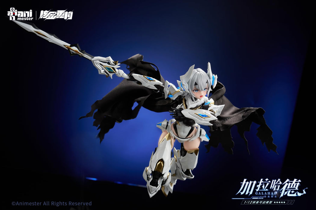Animester X Nuclear Gold White Dragon Knight Galahad 1/12 Scale Model Kit- Japan Figure Store - #1 Bring To You The Best Japanese Goods