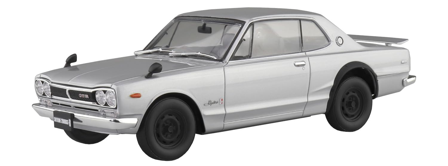 Aoshima Rakupla 1/24 Kpgc10 Skyline HT 2000GT-R Model- Japan Figure Store - #1 Bring To You The Best Japanese Goods