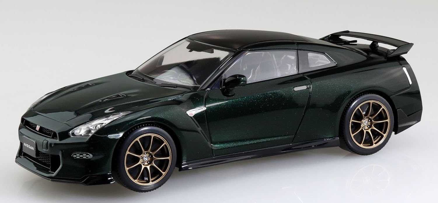 Aoshima 1/32 Rakupla Nissan R35 GT-R 2024 Midnight Purple Snap Kit