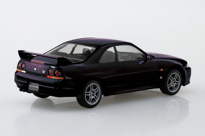 Aoshima Rakupla 1/32 Nissan R33 GT-R Midnight Purple Model Kit