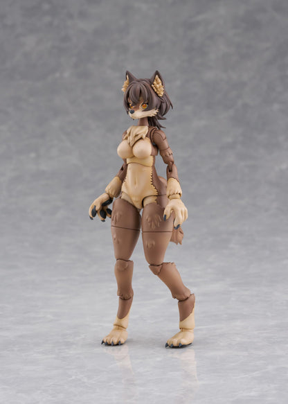 Qingdao Aoshima KP-02R Japanese Wolf Model 155mm ABS PVC Pre-Painted Non-Scale