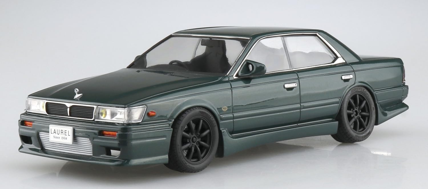 Aoshima 1/24 Nissan Hc33 Laurel 1991 Aero Model- Japan Figure Store - #1 Bring To You The Best Japanese Goods