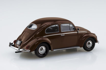 Aoshima 1/32 Rakupla Snap Kit Volkswagen Beetle Texas Brown Model