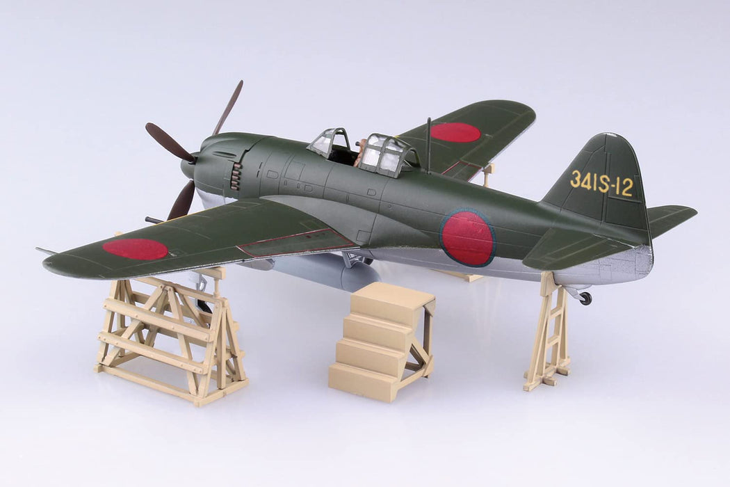 Aoshima 1/72 Aircraft Model Shiden Type 11 Ko N1K1-Ja- Japan Figure Store - #1 Bring To You The Best Japanese Goods