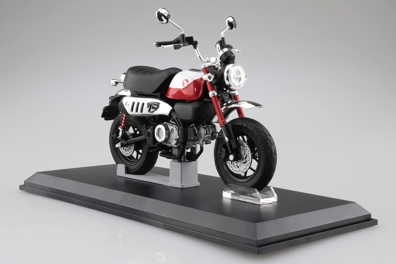 Aoshima Skynet 1/12 Honda Monkey125 Pearl Red- Japan Figure Store - #1 Bring To You The Best Japanese Goods