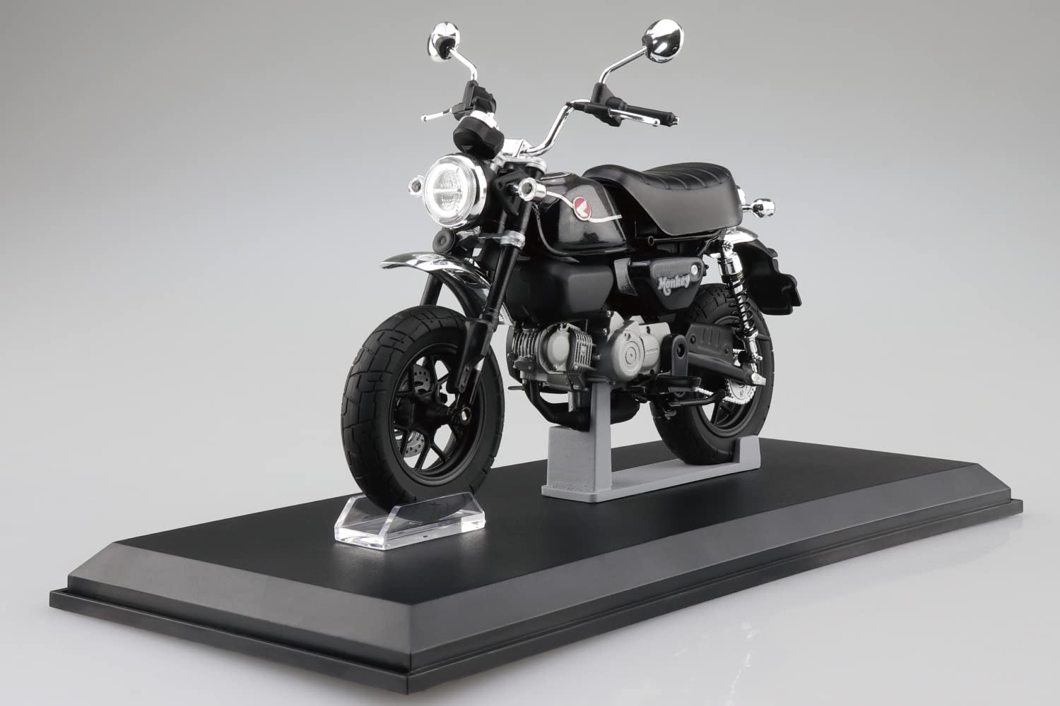 Aoshima Skynet 1/12 Honda Monkey125 2022 Pearl Black- Japan Figure Store - #1 Bring To You The Best Japanese Goods