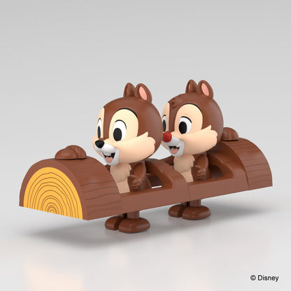 Aoshima Rakupura Disney Chip & Dale Model Kit Japan No.Dp-12 Kids Craft- Japan Figure Store - #1 Bring To You The Best Japanese Goods