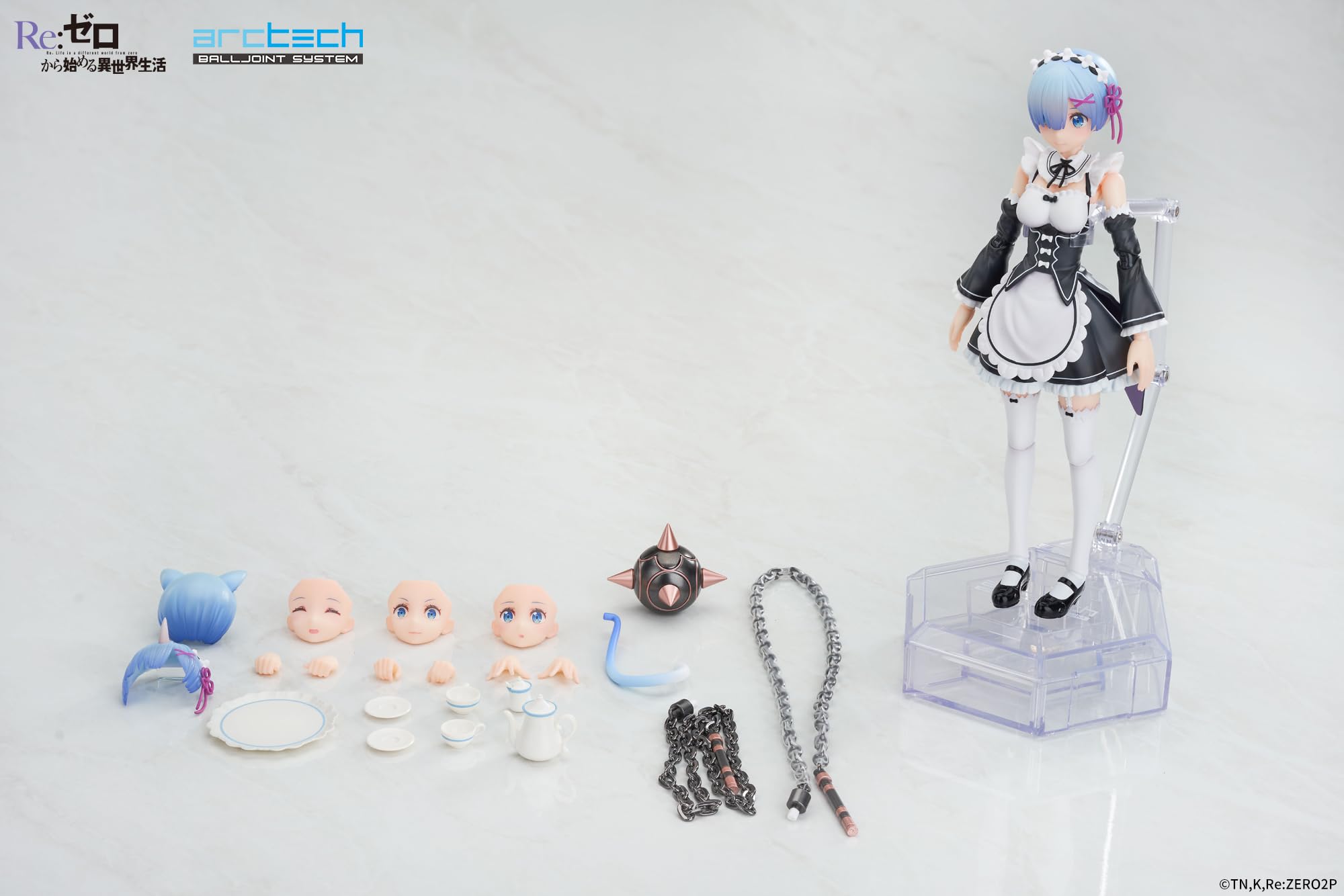 Apex Arctech Action Re:Zero Rem 1/8 Scale Figure Collectible- Japan Figure Store - #1 Bring To You The Best Japanese Goods